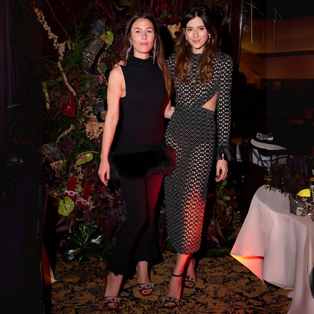 Tatiana Khayat & Alessandra Ghetti with their favorite Catena Sandals