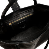 Hedera Medium Black Tote Bag