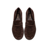 Hedera Dark Brown Moccasin