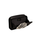 Lavinia Black & Silver Two-Sided Clutch