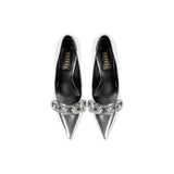 Catena Silver High-Heel Pump