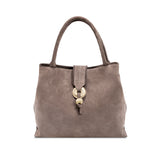 Boho Chic Medium Taupe Tote Bag