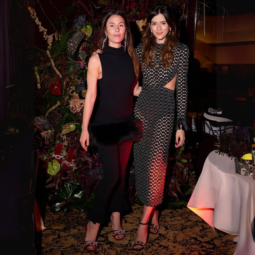 Tatiana Khayat & Alessandra Ghetti with their favorite Catena Sandals