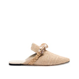 Delphine Natural Sliperette