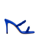Catena Notte Sapphire High-Heel Two Strap Sandal