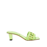 Almeria Avocado Mid-Heel Sandal