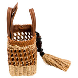 Almeria Camello Mini Tote Bag