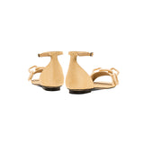 Catena Natural Flat Ankle Sandal