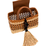 Almeria Camello Mini Tote Bag