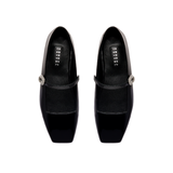 Catena Notte Black & Glam Flat Ballerina