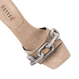 Catena Taupe High-Heel Sandal