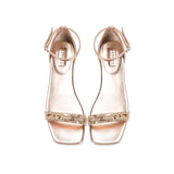 Catena Notte Blush Ankle Cross Sandal