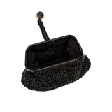 Delphine Black Pouch Bag