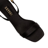 Catena Notte Black Platform Slingback Sandal