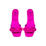 Catena Fuchsia Flat Sandal