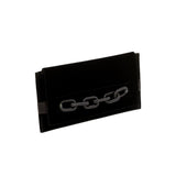 Catena Black Velvet Envelope Gusset Clutch