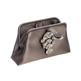Alessa Electrum & Antique Silver Pouch Bag