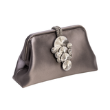 Alessa Electrum & Antique Silver Pouch Bag