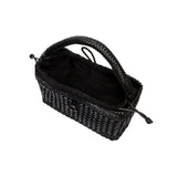 Almeria Black Large Tote Bag