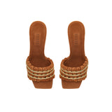 Aurnia Camello High-Heel Sandal