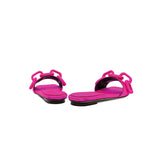 Catena Fuchsia Flat Sandal