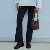 Catena Burgundy Flat Moccasin