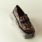 Catena Leopard Flat Moccasin