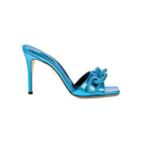 Catena Metallic Blue High-Heel Sandal