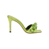 Catena Metallic Green High-Heel Sandal