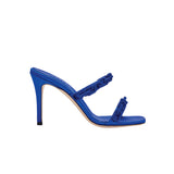 Catena Notte Sapphire High-Heel Two Strap Sandal