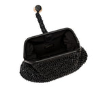 Delphine Black Pouch Bag
