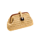 Delphine Natural Pouch Bag