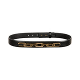 Catena Belt Black & Antique Gold