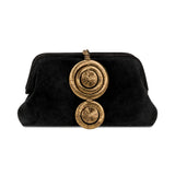 Lia Pouch Suede Bag