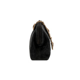 Lia Pouch Suede Bag