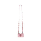 Alessa Metallic Pink Card Holder