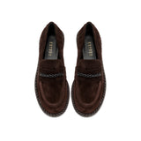Hedera Dark Brown Moccasin