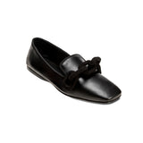 Catena Black Flat Moccasin