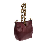 Catena Small Burgundy  Shoulder Pouch