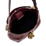 Catena Small Burgundy  Shoulder Pouch