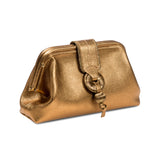 Boho Chic Bronze  Pouch Bag