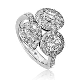 Christopher Designs Three-stone Ring