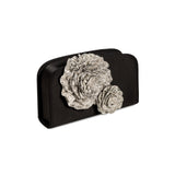 Lavinia Black & Silver Two-Sided Clutch