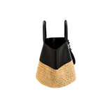 Melita Black & Natural Large Tote Bag
