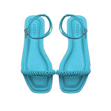 Rovena Aqua Flat Removable Ankle Sandal