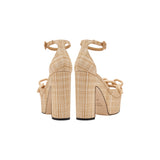 Catena Legno Platform Ankle Sandal