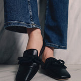 Catena Black Flat Mocassin
