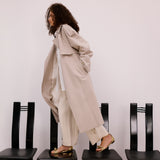 Catena Gold Flat Ankle Sandal