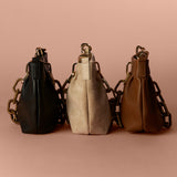 Catena Sand Small Shoulder Pouch