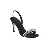 Catena Notte Black & Glam High-Heel Slingback Sandal